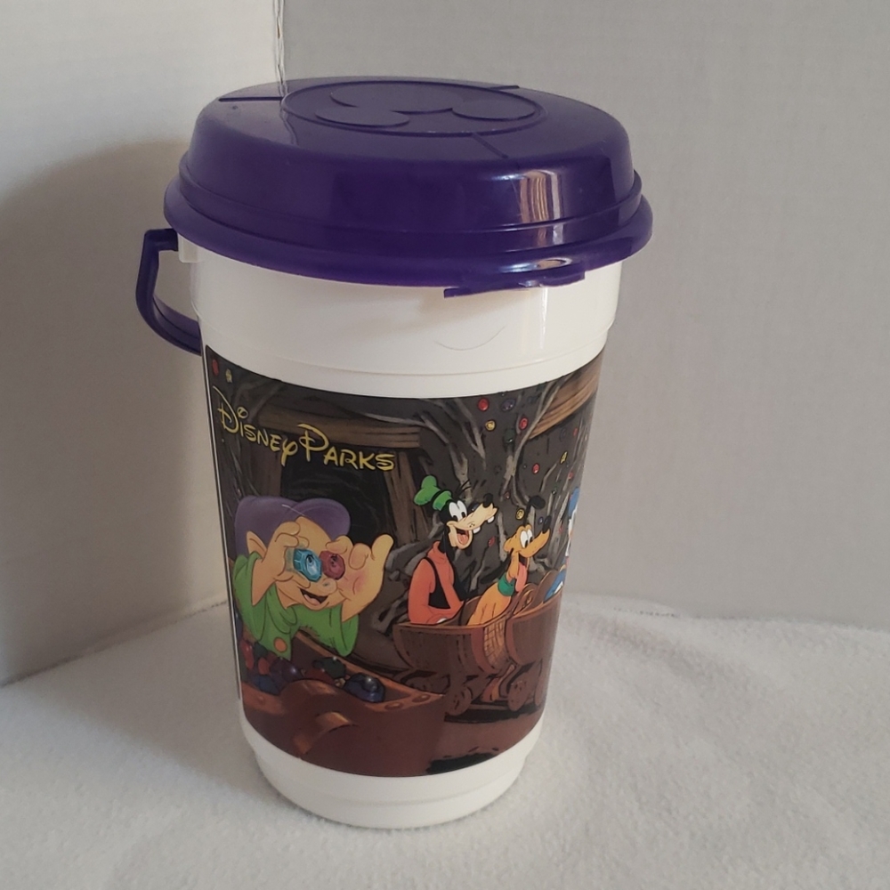 Disney Parks Whirley Dwarfs Minning Jug W/ Lid